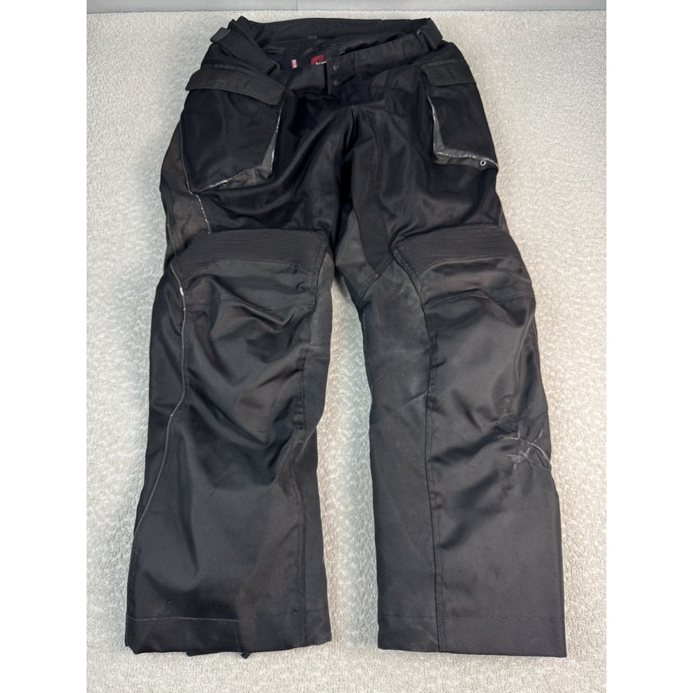 Cortech Rainguard Motorcycle Pants Mens XLG Black Mesh Ventilated Biker Racing
